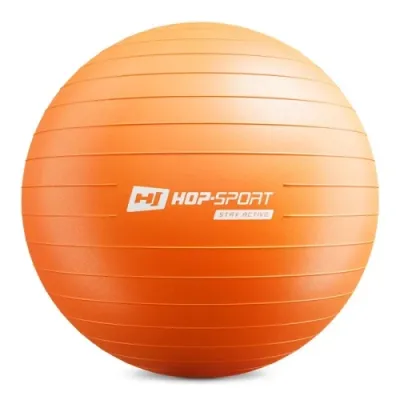 Фитбол 65 см Hop-Sport R065 оранжевый - 2 Фитбол 65 см Hop-Sport R065 оранжевый - 2 - Robinzon.ua