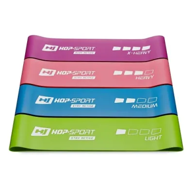 Набір резинок для фітнесу 600x75 мм Hop-Sport L675 - 1 Набір резинок для фітнесу 600x75 мм Hop-Sport L675 - 1 - Robinzon.ua