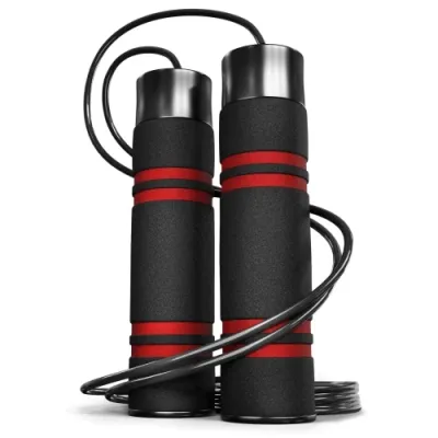 Скакалка с утяжелением Hop-Sport F040 - 1 Скакалка с утяжелением Hop-Sport F040 - 1 - Robinzon.ua