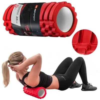 Ролер для крофіту та йоги 33*14 см Hop-Sport A033 червоний - 4 Ролер для крофіту та йоги 33*14 см Hop-Sport A033 червоний - 4 - Robinzon.ua