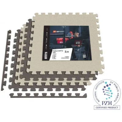 Мат-пазл EVA 1 см - 4 частин Hop-Sport A010 коричневий/бежевий - 2 Мат-пазл EVA 1 см - 4 частин Hop-Sport A010 коричневий/бежевий - 2 - Robinzon.ua