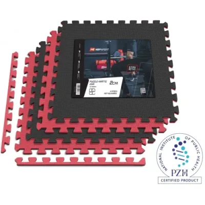 Мат-пазл товщиною 2 см - 4 частин. Hop- Sport A020 червоно-чорний - 4 Мат-пазл товщиною 2 см - 4 частин. Hop- Sport A020 червоно-чорний - 4 - Robinzon.ua