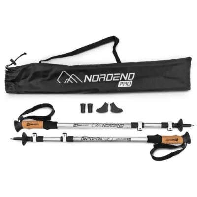 Трекінгові палиці Nordend Pro Hop-Sport 0145 сріблястий - 6 Трекінгові палиці Nordend Pro Hop-Sport 0145 сріблястий - 6 - Robinzon.ua
