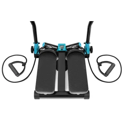 Степпер с экспандером Hop-Sport 045S Slim черно-синий - 1 Степпер с экспандером Hop-Sport 045S Slim черно-синий - 1 - Robinzon.ua