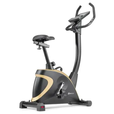 Велотренажер электромагнитный Hop-Sport 005H черно-желтый - 6 - Robinzon.ua