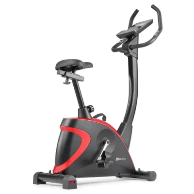 Велотренажер электромагнитный Hop-Sport 005H черно-красный - 6 - Robinzon.ua