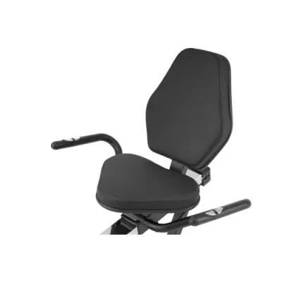 Горизонтальный велотренажер магнитный Hop-Sport 060L Pulse черно-красный - 6 - Robinzon.ua