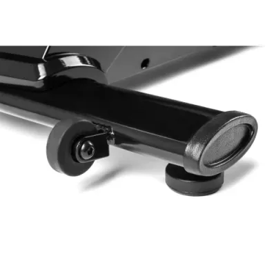 Горизонтальный велотренажер электромагнитный + мат Hop-Sport  070L Helix черно-красный - 3 - Robinzon.ua