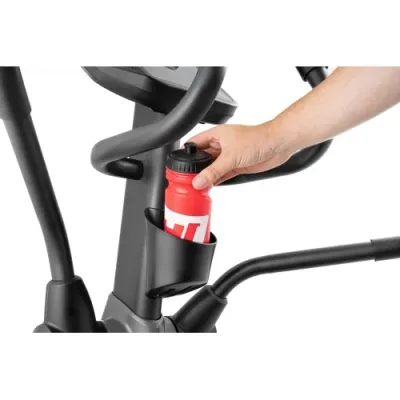 Орбітрек електромагнітний + коврик Hop-Sport 300 чорно-червоний - 5 - Robinzon.ua