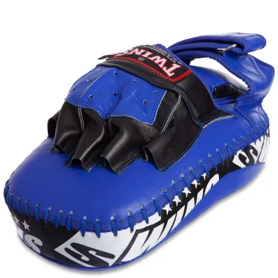 Лапа вигнута для боксу та єдиноборств TWINS PML-23-L ліва розмір 33x19x11 см синій - 3 - Robinzon.ua