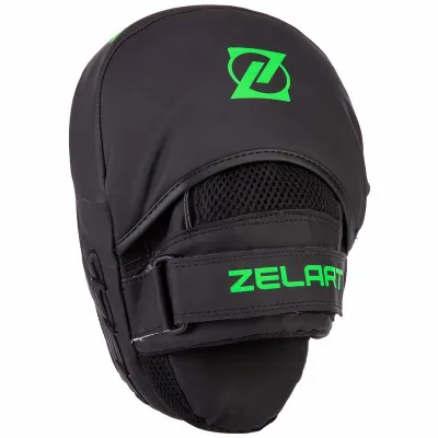 Лапа вигнута для боксу та єдиноборств ZELART VL-3093 розмір 24x18,5x5 см чорний-салатовий - 2 Лапа вигнута для боксу та єдиноборств ZELART VL-3093 розмір 24x18,5x5 см чорний-салатовий - 2 - Robinzon.ua
