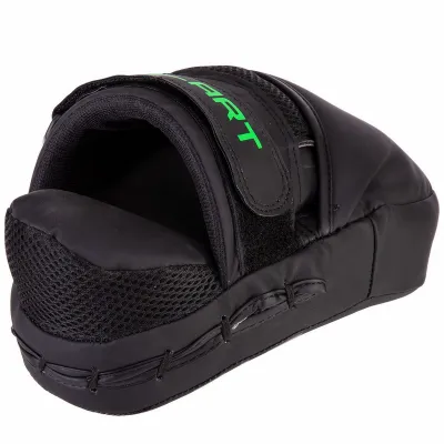 Лапа вигнута для боксу та єдиноборств ZELART VL-3093 розмір 24x18,5x5 см чорний-салатовий - 3 Лапа вигнута для боксу та єдиноборств ZELART VL-3093 розмір 24x18,5x5 см чорний-салатовий - 3 - Robinzon.ua