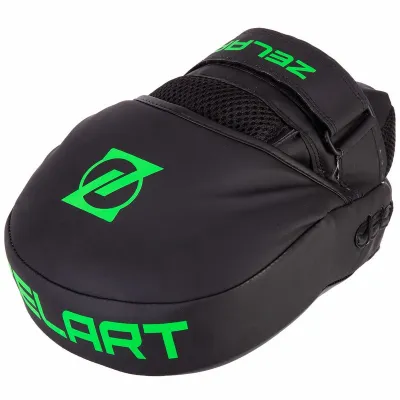 Лапа вигнута для боксу та єдиноборств ZELART VL-3093 розмір 24x18,5x5 см чорний-салатовий - 4 Лапа вигнута для боксу та єдиноборств ZELART VL-3093 розмір 24x18,5x5 см чорний-салатовий - 4 - Robinzon.ua