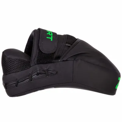 Лапа вигнута для боксу та єдиноборств ZELART VL-3093 розмір 24x18,5x5 см чорний-салатовий - 5 Лапа вигнута для боксу та єдиноборств ZELART VL-3093 розмір 24x18,5x5 см чорний-салатовий - 5 - Robinzon.ua