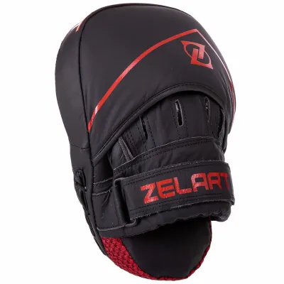 Лапа вигнута для боксу та єдиноборств Zelart VL-3148 25x18x5 см чорний-червоний - 1 Лапа вигнута для боксу та єдиноборств Zelart VL-3148 25x18x5 см чорний-червоний - 1 - Robinzon.ua