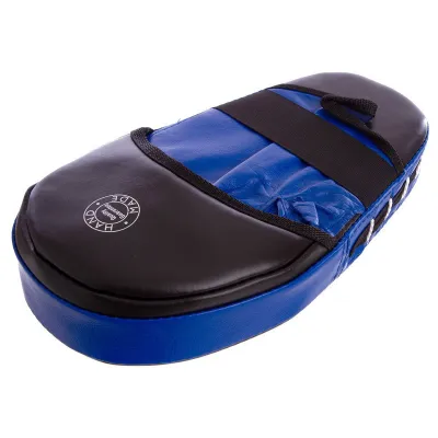 Лапа Пряма подовжена для боксу та єдиноборств BOXER 2006-01 розмір 38х18х4,5 см чорний-синій - 4 - Robinzon.ua