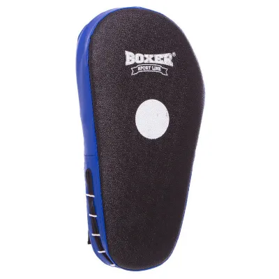 Лапа Пряма подовжена для боксу та єдиноборств BOXER 2009-01 40х21х4,5 см чорний-синій - 1 - Robinzon.ua