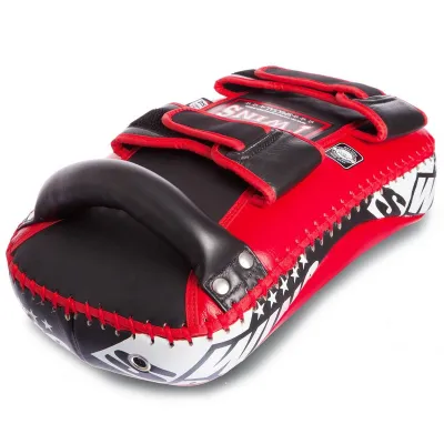 Пади для тайського боксу Тай-педи TWINS FKPL10-43-L розмір 37х20х10 см червоний - 2 - Robinzon.ua