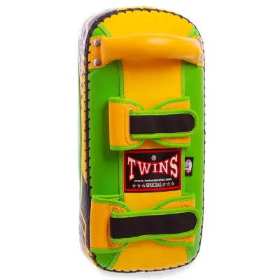Пади для тайського боксу Тай-педи TWINS KPL2-L 20x41x6 см зелений - 1 - Robinzon.ua