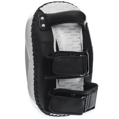 Пади для тайського боксу Тай-педи ZELART BO-1339 розмір 31x20x11 см чорний-білий - 1 - Robinzon.ua