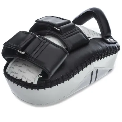 Пади для тайського боксу Тай-педи ZELART BO-1339 розмір 31x20x11 см чорний-білий - 2 - Robinzon.ua