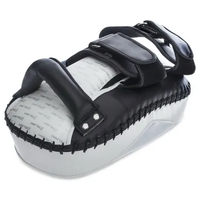 Пади для тайського боксу Тай-педи ZELART BO-1339 розмір 31x20x11 см чорний-білий - 3 - Robinzon.ua