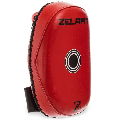 Пади для тайського боксу Тай-педи ZELART BO-1388 розмір 32x19x8 см червоний - 1 - Robinzon.ua