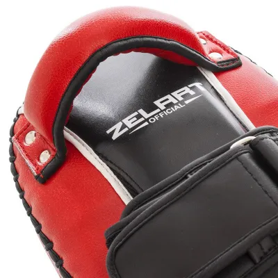 Пади для тайського боксу Тай-педи ZELART BO-1388 розмір 32x19x8 см червоний - 5 - Robinzon.ua