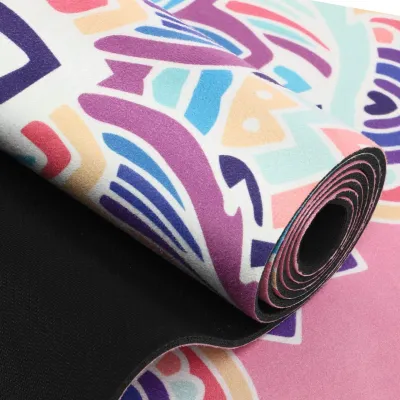 Коврик для йоги замшевый Record 5662-6 - 3 Коврик для йоги замшевый Record 5662-6 - 3 - Robinzon.ua