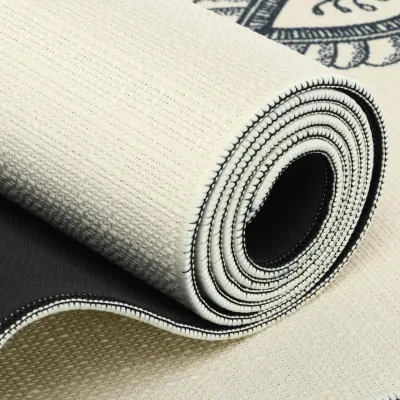 Килимок для йоги лляний Record 7157-1 - 3 Килимок для йоги лляний Record 7157-1 - 3 - Robinzon.ua