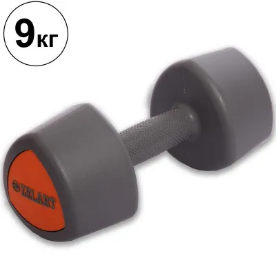 Гантели 2 по 9 кг цельные профессиональные Record-0930-9 - 3 - Robinzon.ua