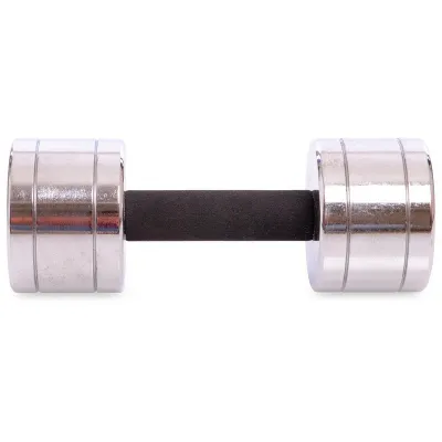 Гантель 10 кг хромированная Record-5202-10 - 1 - Robinzon.ua