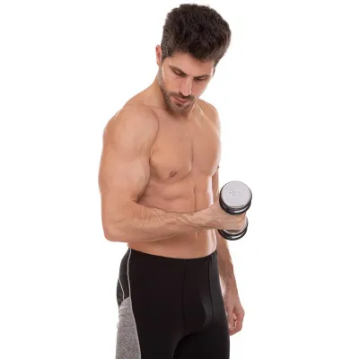 Гантель 5 кг хромированная Record-5204-5 - 4 - Robinzon.ua