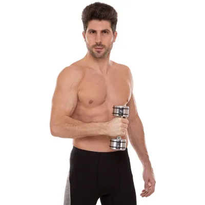 Гантель 5 кг хромированная Record-5204-5 - 5 - Robinzon.ua