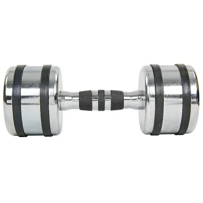 Гантель 9 кг хромована Record-8232-9 - 1 - Robinzon.ua