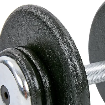 Гантель 15 кг цільна професійна RECORD-7231-15 - 2 - Robinzon.ua