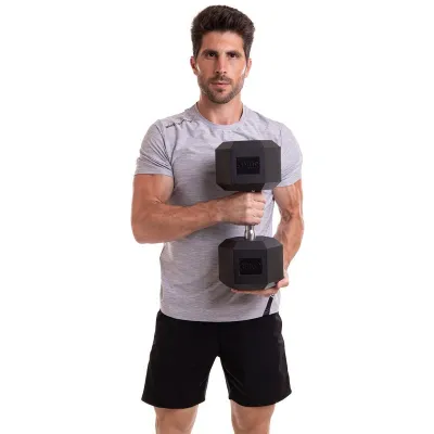 Гантель 30 кг цельная шестигранная SP-Planeta-80075-30 - 4 - Robinzon.ua