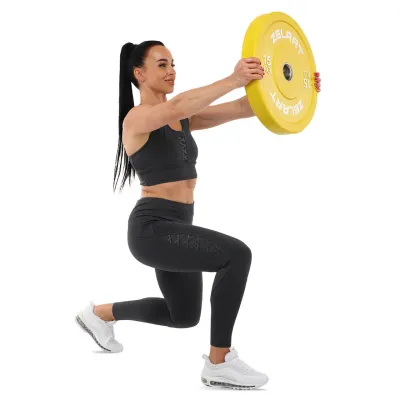 Блин (диск) бамперный для кроссфита резиновый 15 кг d-52мм Zelart-7797-15 - 5 - Robinzon.ua