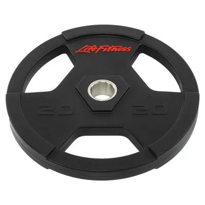 Блин (диск) обрезиненный 20 кг 51 мм LIFЕ-80154B-20 - 1 - Robinzon.ua