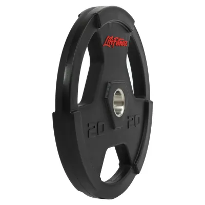 Блин (диск) обрезиненный 20 кг 51 мм LIFЕ-80154B-20 - 4 - Robinzon.ua