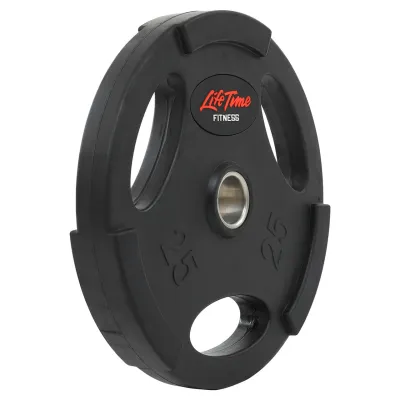 Блин (диск) обрезиненный 25 кг 51 мм LIFE-80154B-25 - 4 - Robinzon.ua