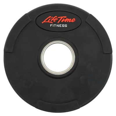 Блин (диск) обрезиненный 2.5 кг 51 мм LIFE-80154B-2_5 - 2 - Robinzon.ua