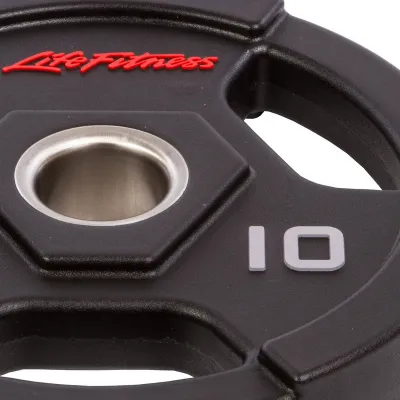 Блин (диск) полиуретановый 10 кг 51 мм LIFE-80154-10 - 1 - Robinzon.ua