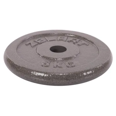 Блин (диск) стальный 5 кг d-30мм Zelart-7789-5 - 2 Блин (диск) стальный 5 кг d-30мм Zelart-7789-5 - 2 - Robinzon.ua