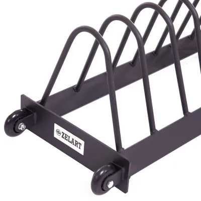 Стойка для блинов (дисков) горизонтальная 136 см Zelart-2271 - 1 - Robinzon.ua