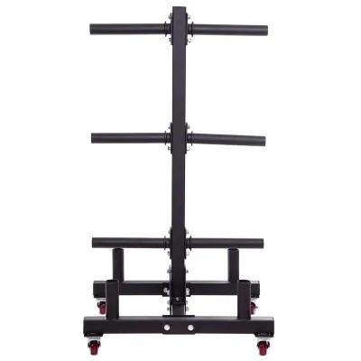 Стойка для блинов (дисков) и грифов 50мм передвижная Zelart-2273 - 3 - Robinzon.ua