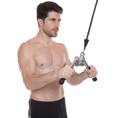 Рукоятка для тяги на трицепс W-образная обрезиненная Zelart 2736 - 6 Рукоятка для тяги на трицепс W-образная обрезиненная Zelart 2736 - 6 - Robinzon.ua