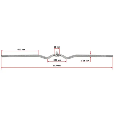 Ручка для тяги на трицепс і біцепс W-подібна Record 5144 - 3 Ручка для тяги на трицепс і біцепс W-подібна Record 5144 - 3 - Robinzon.ua