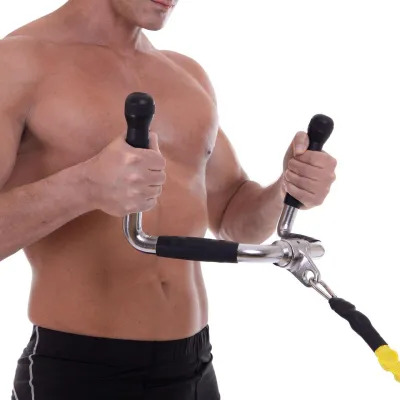 Ручка для тяги на трицепс і тяги до живота погумована Zelart 2738 - 6 Ручка для тяги на трицепс і тяги до живота погумована Zelart 2738 - 6 - Robinzon.ua