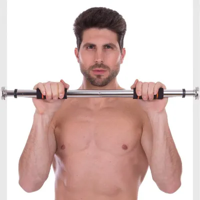 Турник в дверной проем раздвижной 60-100см Sport 2560 хром - 6 Турник в дверной проем раздвижной 60-100см Sport 2560 хром - 6 - Robinzon.ua